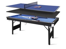 6FT Foldable 3in1 Game Table