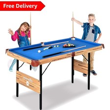 Foldable 138cm Pool Table -