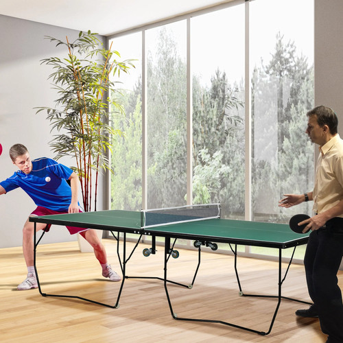 Folding table tennis set - table,