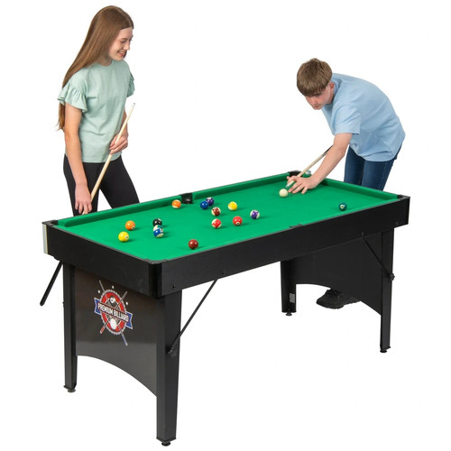 5ft folding pool table snooker - folding,