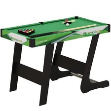 Folding Mini Pool Table Set w/