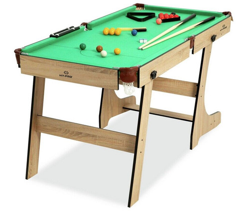 Pro 5ft folding snooker - hy,