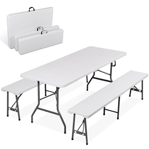 Piece set folding benches - folding,